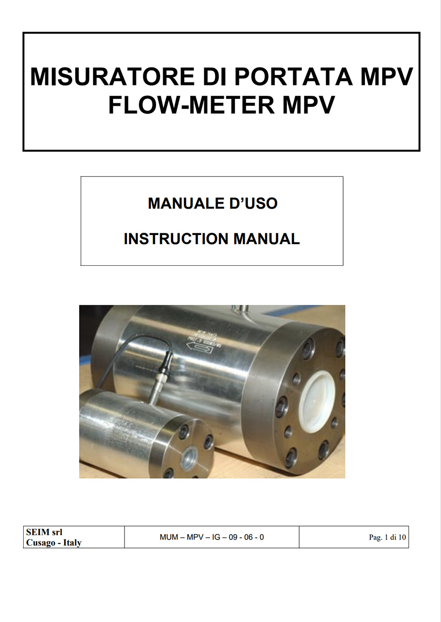 MPV Operation Manual